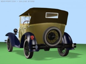 gaz a 3D Model