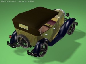 gaz a 3D Model