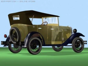 gaz a 3D Model