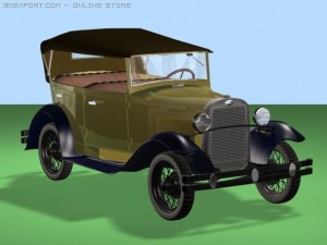 gaz a 3D Model
