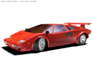 람보르기니 쿤타치 3D 모델