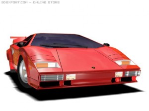 lamborghini countach 3D Модель