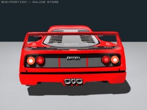 ferrari f40 Modelo 3D