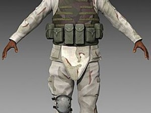 us army soldier 3D Model