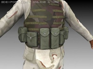 us army soldier 3D Model