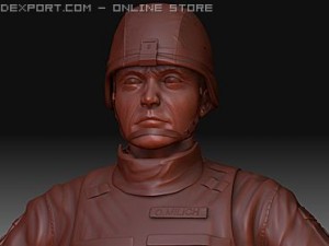 us army soldier 3D Model