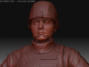us army soldier 3D Model