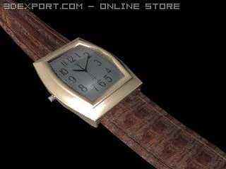 watch 3D Model .c4d .max .obj .3ds .fbx .stl .blend 