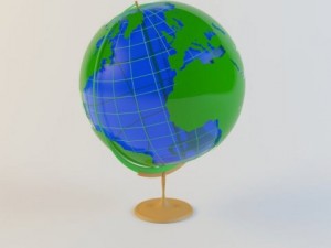 globe 3d model of the earth planet 3D Model
