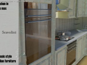 kitchen 3D 模型