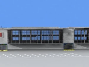 car parking building 3D Model