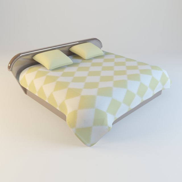 bed Modelo 3D .c4d .max .obj .3ds .fbx .stl .blend 