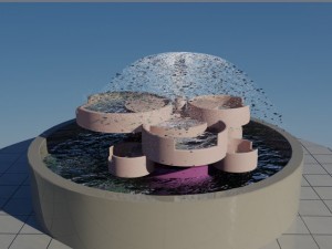 fountain 3D Model