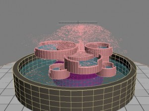 fountain 3D मॉडल