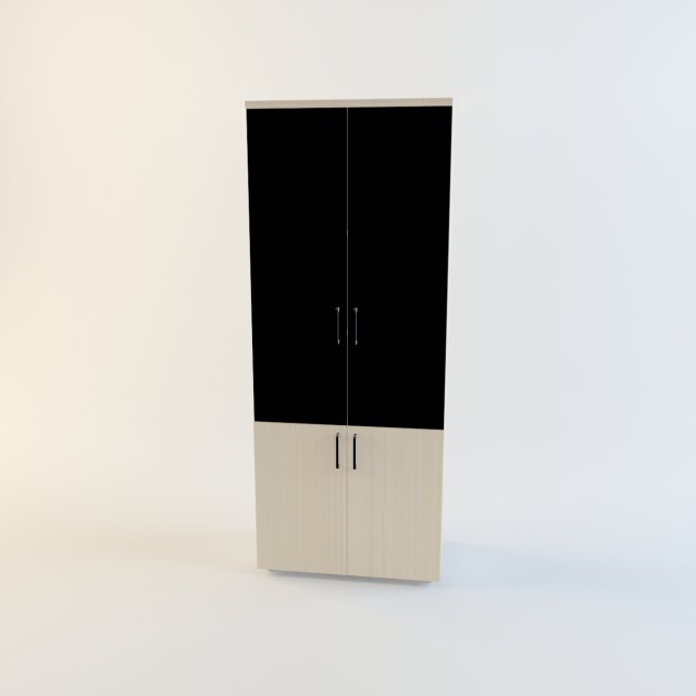 office shelf cabinet 3D Модель .c4d .max .obj .3ds .fbx .stl .blend 