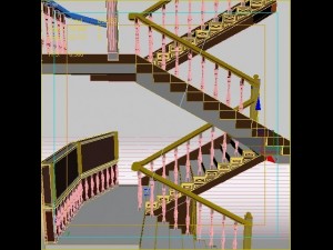 stair 3D मॉडल