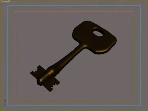 the key 3D Model