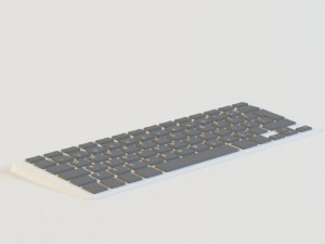 keyboard 3D मॉडल