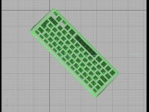 キーボード 3Dモデル