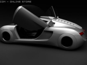 audi rsq by piotrcz 3D Model