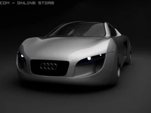 audi rsq by piotrcz 3D Model