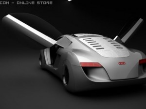 audi rsq by piotrcz 3D Model