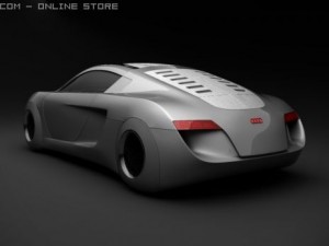 audi rsq by piotrcz 3D Model