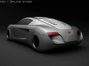 audi rsq by piotrcz 3D Model