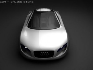 audi rsq by piotrcz 3D Model