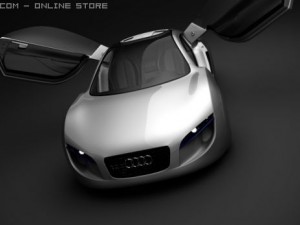 audi rsq by piotrcz 3D Model