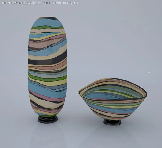 vazes 3D Model .c4d .max .obj .3ds .fbx .stl .blend