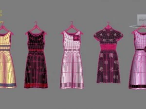 dresses 3D Model