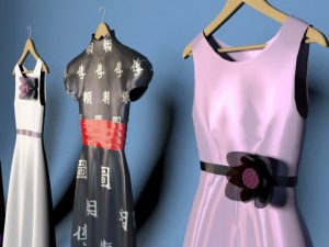 dresses Modelo 3D