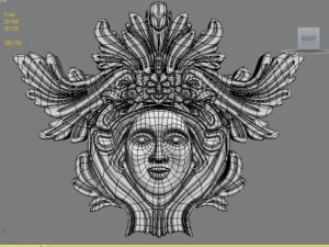 bas relief 3D Model