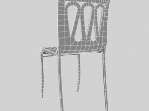 ciacci camilla modern italian dining chair 3Dモデル