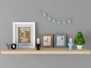 набор украшений 3D Модель