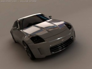nissan 350z 3D 모델