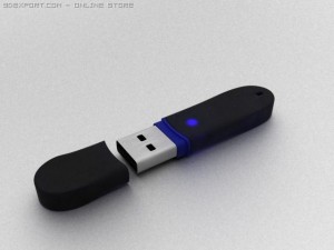 usb flash Model 3D