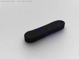 usb flash 3Dモデル