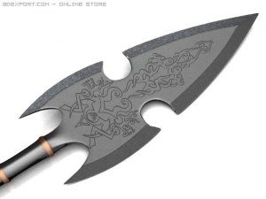 glaive 3D 模型