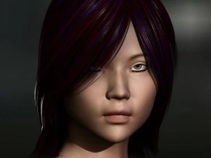 Kaori 3D Model