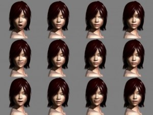 Kaori 3D Модель