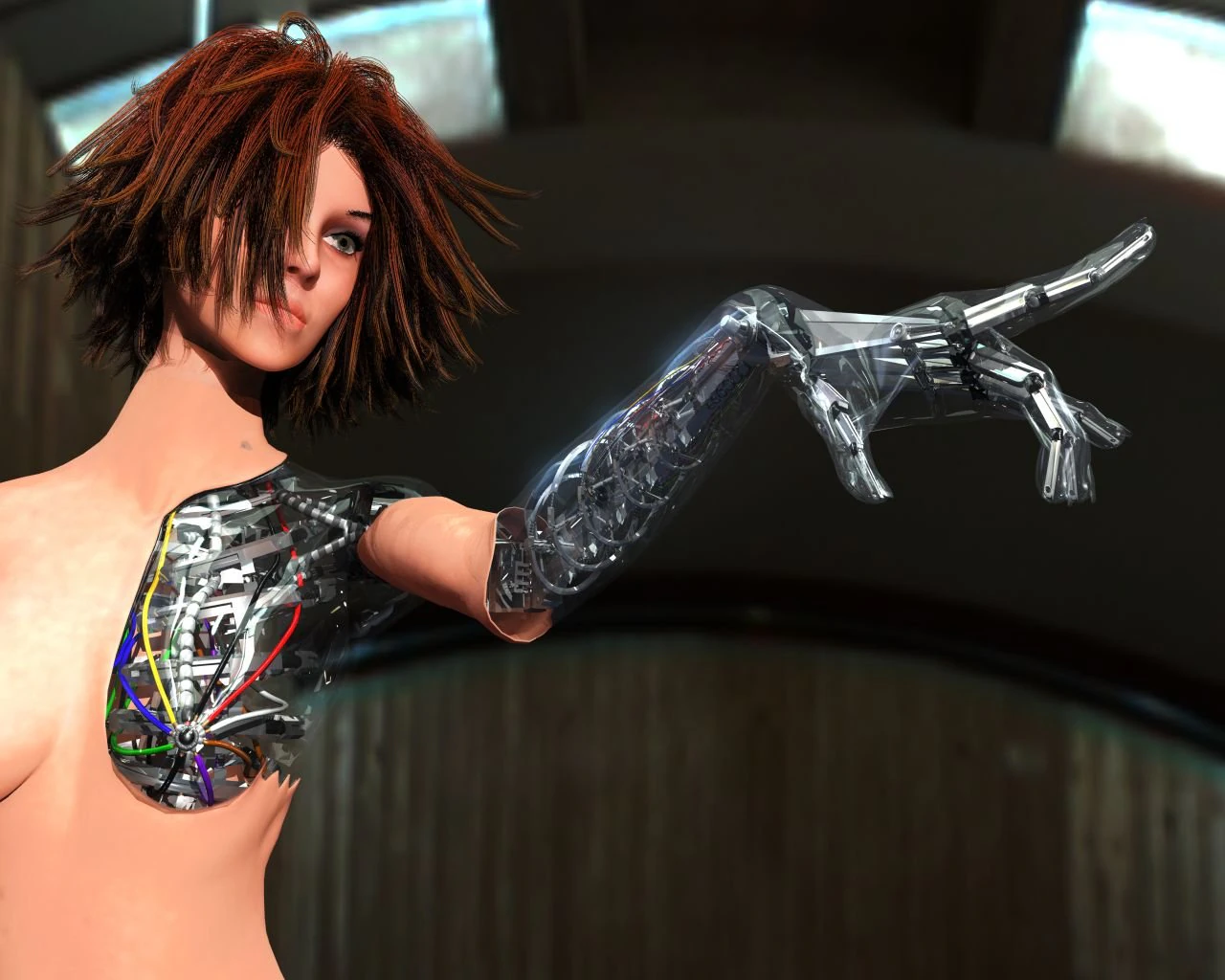 Androide Modello 3D .c4d .max .obj .3ds .fbx .stl .blend 