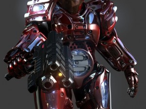 marine 3D Model