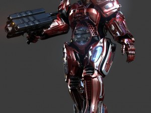 marine 3D Model