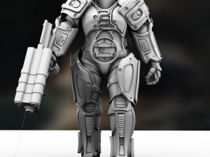 marine 3D Model