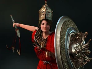 atenea 3D Model