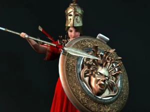 atenea 3D Model