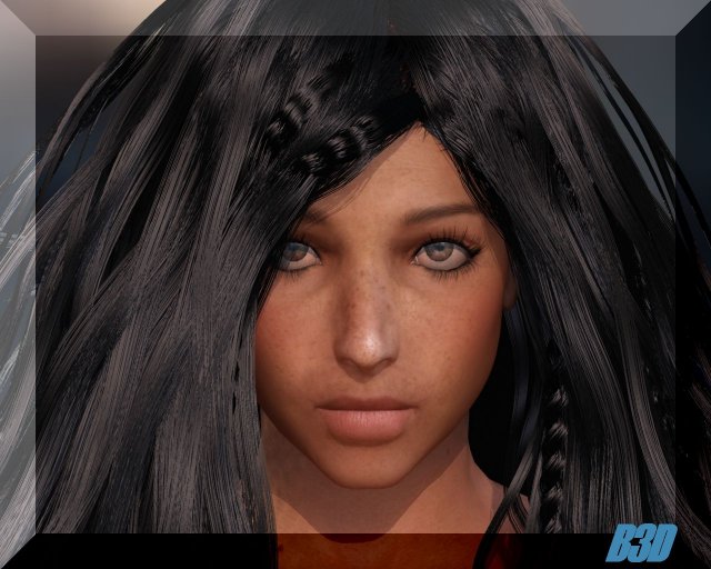 sofia 3D Модель .c4d .max .obj .3ds .fbx .stl .blend 