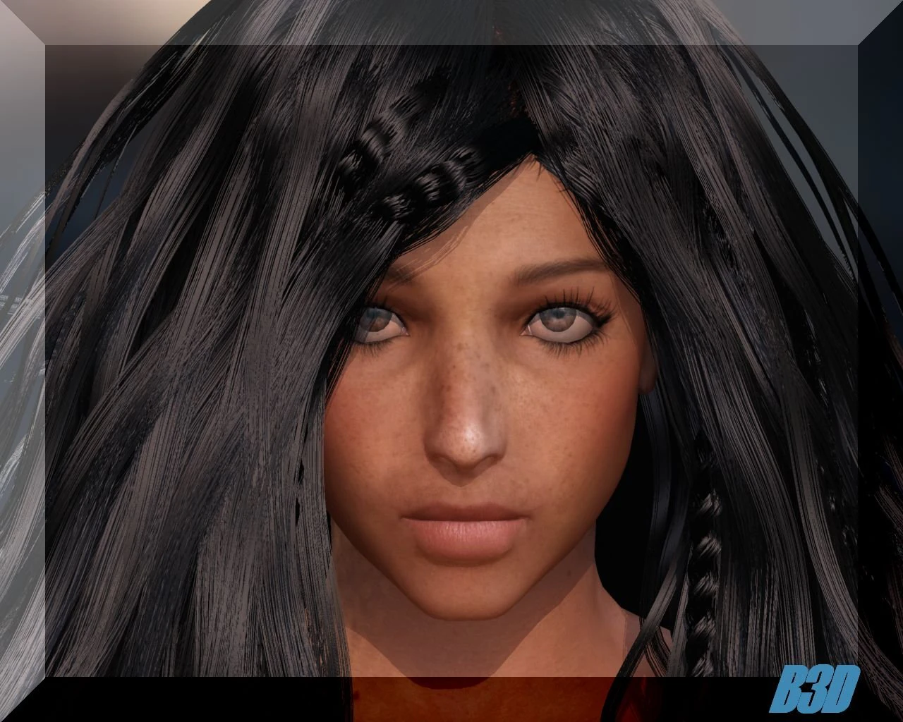 소피아 3D 모델 .c4d .max .obj .3ds .fbx .stl .blend 